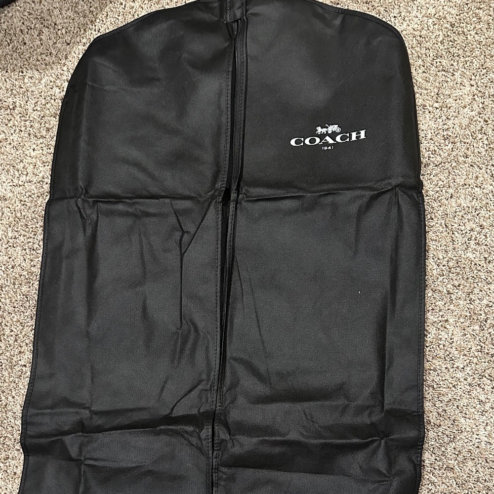 Small Coach Garment Bag Gently Opened